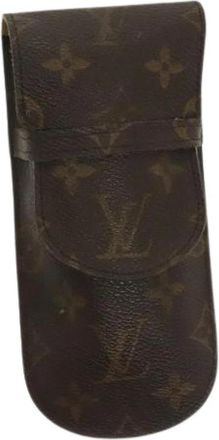 Louis Vuitton Pre-owned Accessories, female, Brown, Size: ONE SIZE Pre-owned Canvas Home-Office