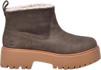 Timberland Schoenen, Dames, Grijs, 38 1/2 EU, Leer, Stone Street Boot