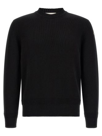 Moncler Black Cotton Sweater