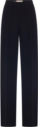 Maison Common Wide Leg Travel Save Trousers in Black at Nordstrom, Size 38