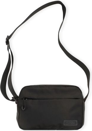Ganni Black Tech Festival Bag