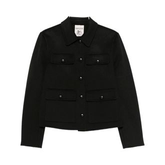 Semicouture Dames, Jassen, Zwart, Maat: XS