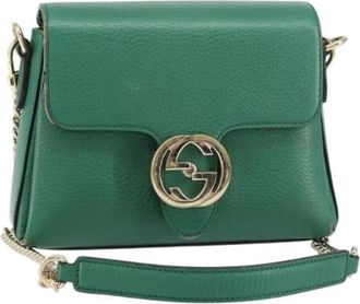 Gucci Pre-owned Mini Bags, female, Green, Size: ONE SIZE Pre-owned Vintage Mini Bag