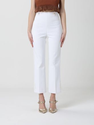 Elisabetta Franchi Pantaloni cropped Elisabetta Franchi in cr&ecirc;pe