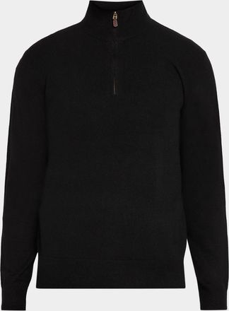 Polo Ralph Lauren Cashmere Quarter-Zip Sweater