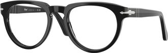 Persol Stijlvolle Bril in Kleur 95 - unisex - Brillen - Zwart - 52 MM - Accessoires
