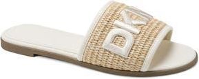 DKNY Winslet Slide Sandal - Wide Width in Natural at Nordstrom Rack, Size 7.5