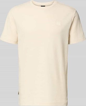 PME Legend T-Shirt mit Rundhalsausschnitt in Offwhite, Gr&ouml;&szlig;e XXXL