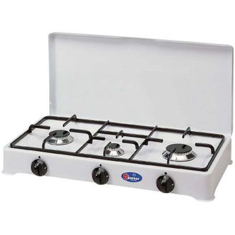 Parker Estufa Gas 3 Quemadores Mod. 5328 Cgp - Cm 58 X 28 X H 10