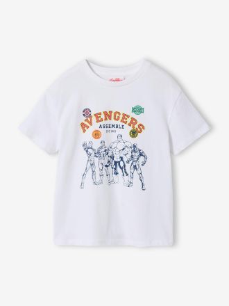 Avengers T-Shirt Kinder MARVEL AVENGERS, Baumwolle wei&szlig;
