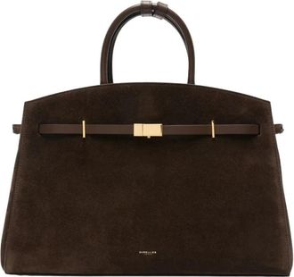 DeMellier The Hudson Tote - Dames - Shoppers - Bruin - ONE Size - Katoen - Tassen