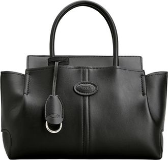 Tod's Black Logo Small Tote