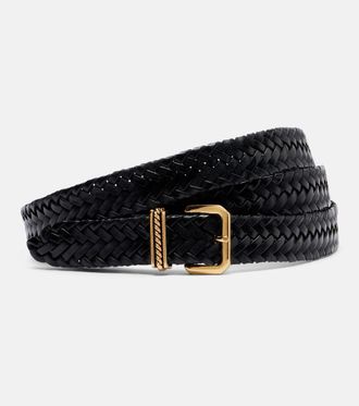 Etro Woven leather belt