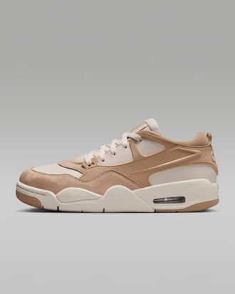 Nike Jordan Womens Air Jordan 4 RM FQ7940-202 Sneaker Brown Lifestyle Shoes DWA3461