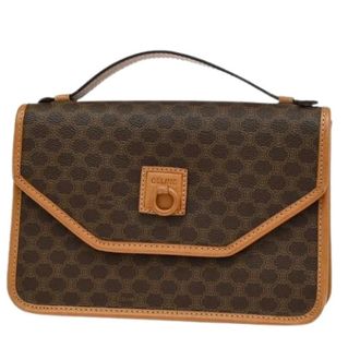 Celine Pre-owned Handbags, female, Brown, Size: ONE SIZE Pre-owned Vintage Macadam Handbag