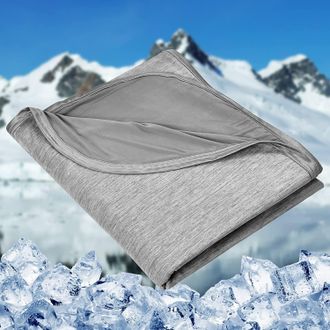 OEM Manta Refrescante De Verano Para Adultos - Fibra Refrescante 0,45, Manta Refrescante De Doble Cara Para Cama, Sof&aacute;, Viajes, 150x200