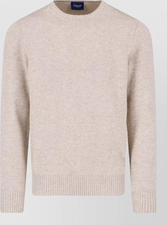 Drumohr cashmere crewneck jumper