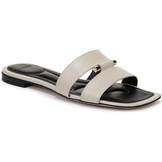 Vince Piper Slide Sandal in Flax at Nordstrom, Size 8.5