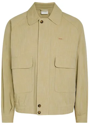Dr&ocirc;le de Monsieur DR&Ocirc;LE DE Monsieur Blouson Raglan Canvas Jacket - Khaki - XL