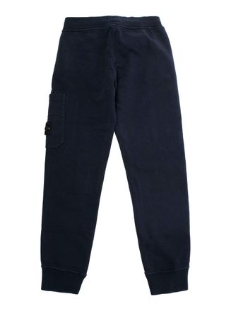 Stone Island Cotton Cargo Joggers - Navy
