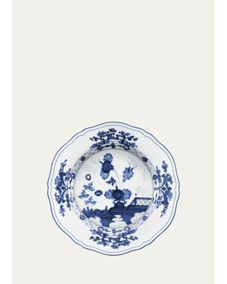 Ginori 1735 Oi Indaco Botanical Dinner Plate