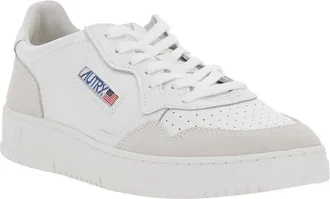 Autry Mens Leather Sneakers White Trainers