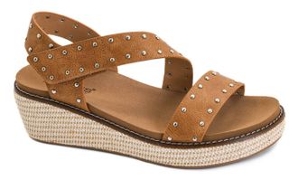 Corkys Footwear Womens Chit Chat Sandals In Brown