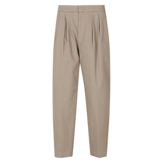 Dondup Sally Pantalone Loose Fit - - Trousers - Donna - Beige - W26