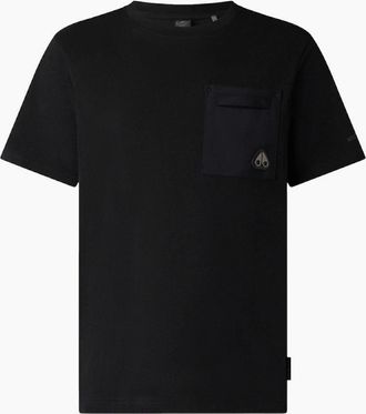 Moose Knuckles Mens Moose Knuckles Dalon T-Shirt S1-26 292 Black - Size: 44