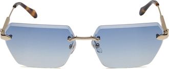 Just Cavalli Zonnebril Totaal Glanzend Ros&eacute;goud