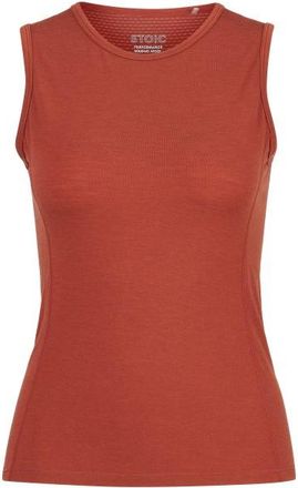 Stoic Merino150 SadjemSt. Tank Merinoshirt f&uuml;r Damen | rot
