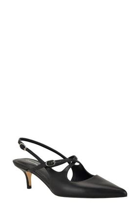 Calvin Klein Vierra 2 Slingback Pump in Black at Nordstrom, Size 6.5