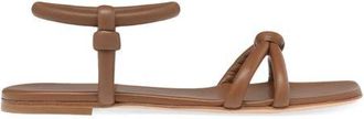 Gianvito Rossi Juno 05 Flat in Brown at Nordstrom, Size 35