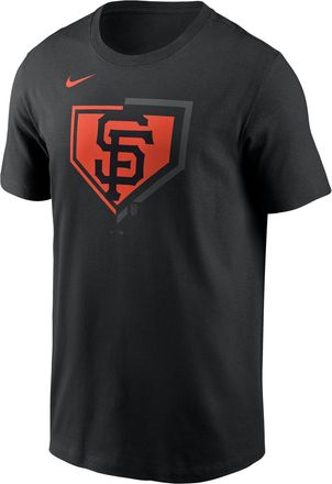 Nike San Francisco Giants Icon Nike Mens MLB T-Shirt in Black | N19900AGIA-1E5
