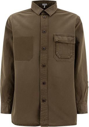 Loewe Cotton Overshirt Jacket