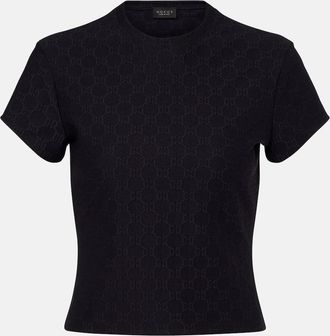 Gucci GG jersey jacquard T-shirt