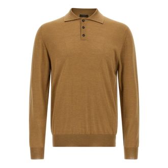Zanone Hombre, Camisetas, Beige, Talla: L
