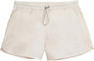 adidas Korte Broeken, Heren, Beige, M, Nylon, Nylon Shorts voor Actieve Levensstijl