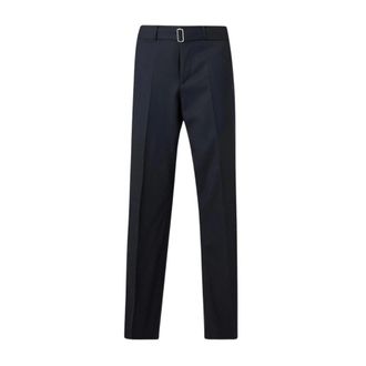 Lardini Slim-fit pantalon - Heren - Broeken - Zwart - Maat: L Zijde