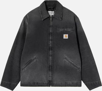 Carhartt Work in Progress Mens Carhartt WIP OG Detroit Jacket Bradenton Denim - Black - Size: Regular/42