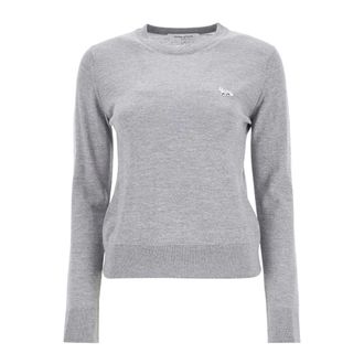 Maison Kitsun&eacute; Donna, Maglie, Grigio, XS, new