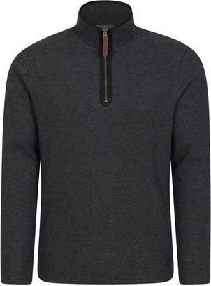 Mountain Warehouse Beta Contrast Zip Top in Charcoal at Nordstrom, Size Xxx-Large