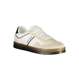 Tommy Hilfiger Colorblock Leather Sneaker - White