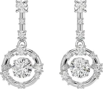 Swarovski Constella Oorhangers - Dames - Oorbellen - Grijs - ONE Size - Accessoires