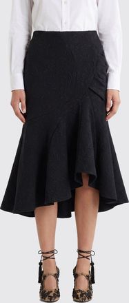 Dries Van Noten Gonna in misto cotone
