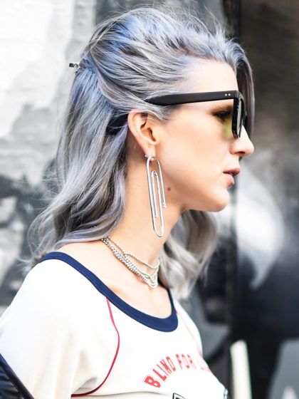 Granny-Like Grey Hair Making Its Annual Return To Cool Status