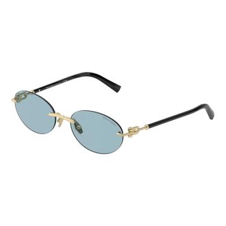 Tiffany & Co. Tf 3104D Zonnebril - Dames - Zonnebrillen - Zwart - 56 MM - Accessoires