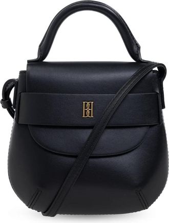 By Malene Birger Shoulder Bag Meela - Dames - Schoudertassen - Zwart - ONE Size - Leer - Tassen