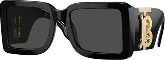 Burberry BE4406U 300187 Womens Sunglasses Black Size 55