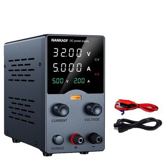 OEM Fuente De Alimentaci&oacute;n De Cc, Voltaje Ajustable, Pantalla De Alta Precisi&oacute;n, Color Negro Ga305h 32v5a